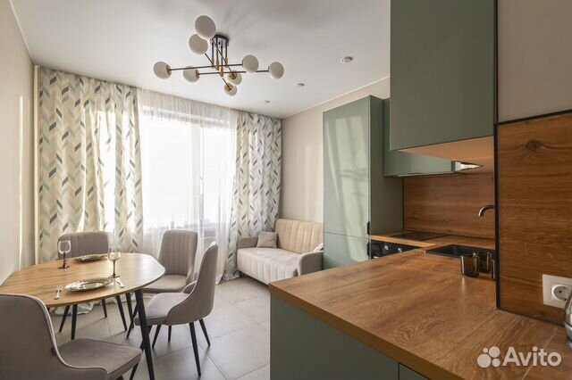 

1-к. квартира, 44 м², 2 кровати