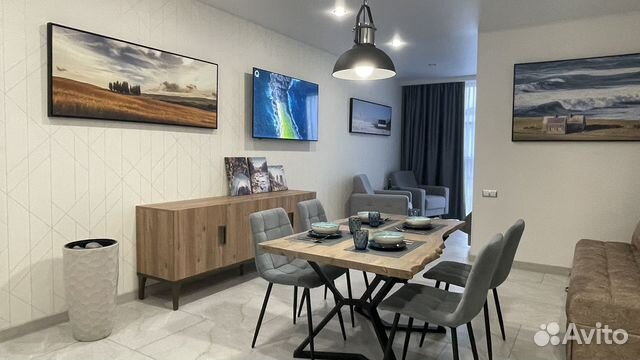 

Квартира-студия, 44 м², 2 кровати