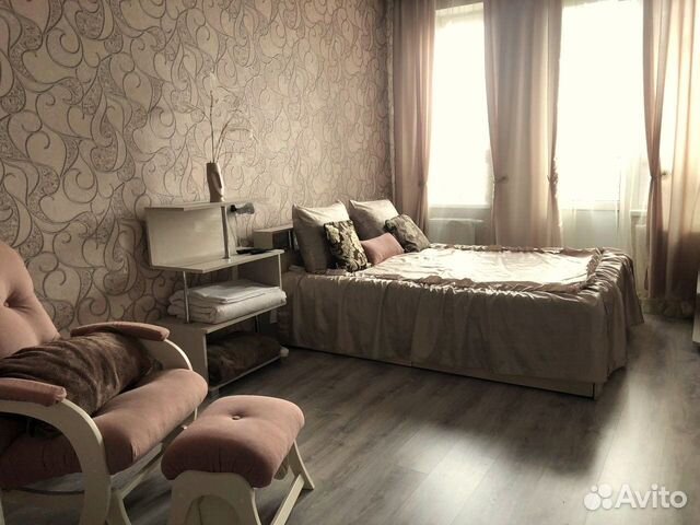 

1-к. квартира, 43 м², 2 кровати