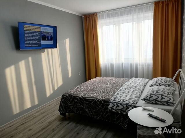 

1-к. квартира, 38 м², 2 кровати