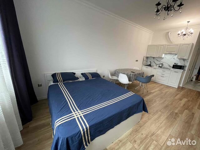 

Квартира-студия, 45 м², 2 кровати