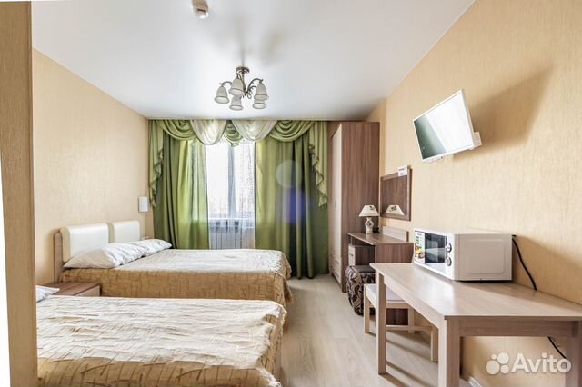 

Квартира-студия, 20 м², 2 кровати