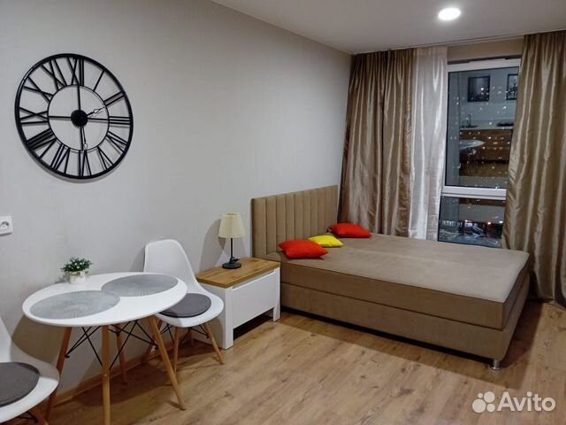 

Квартира-студия, 23 м², 2 кровати