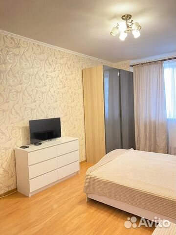 

1-к. квартира, 52 м², 2 кровати