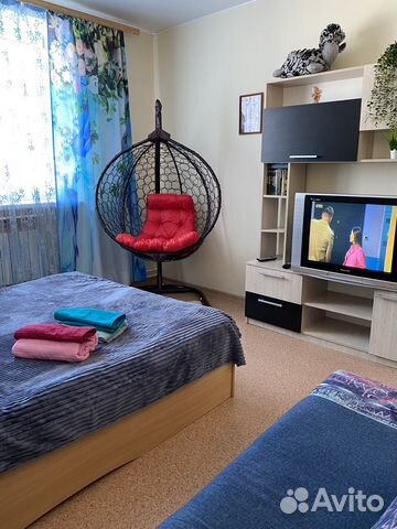

1-к. квартира, 38 м², 2 кровати