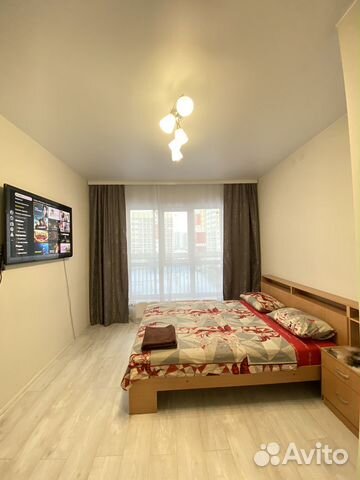 

1-к. квартира, 38 м², 1 кровать