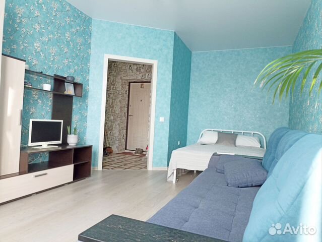 

1-к. квартира, 45 м², 2 кровати