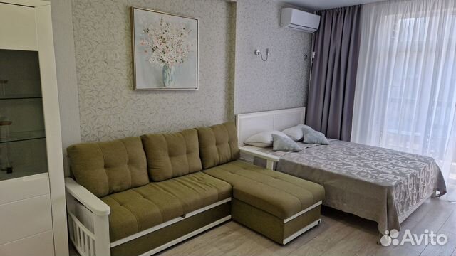 

Квартира-студия, 32 м², 2 кровати