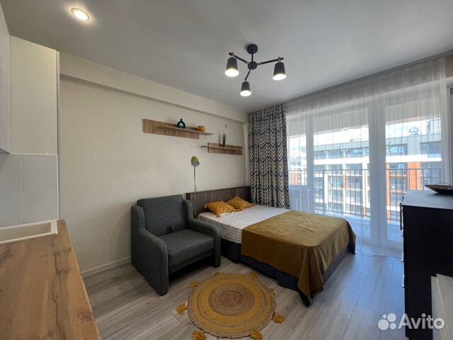 

Квартира-студия, 25 м², 2 кровати