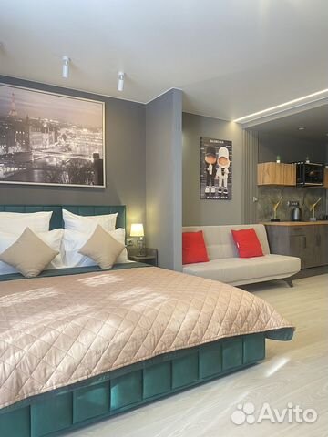 

Квартира-студия, 31,5 м², 3 кровати