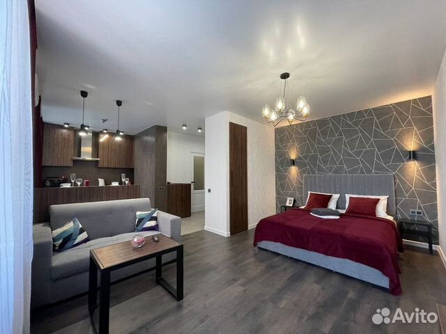 

Квартира-студия, 33 м², 2 кровати