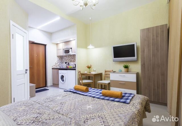 

Квартира-студия, 15 м², 1 кровать