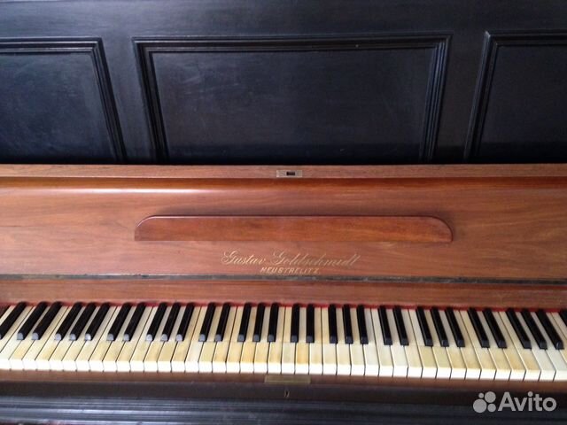 Антикварное немецкое фортепиано