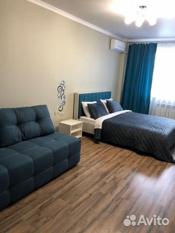 

1-к. квартира, 43 м², 2 кровати