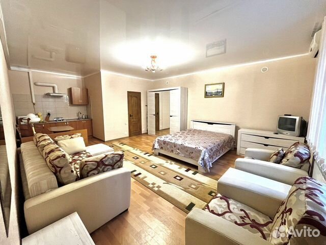 

Квартира-студия, 34 м², 2 кровати