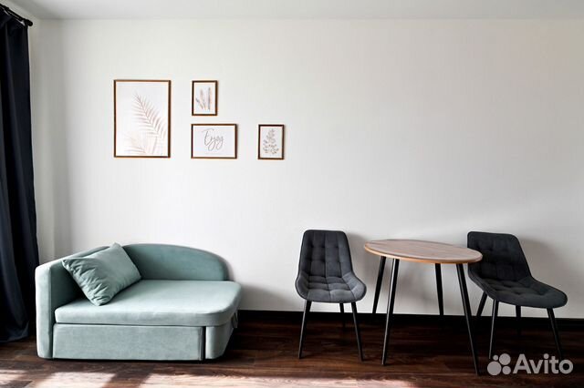 

Квартира-студия, 27 м², 1 кровать