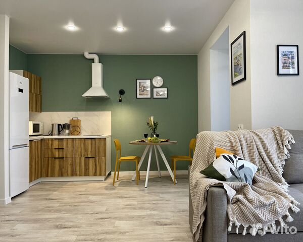 

Квартира-студия, 35 м², 2 кровати