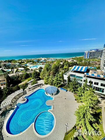

Квартира-студия, 45 м², 2 кровати
