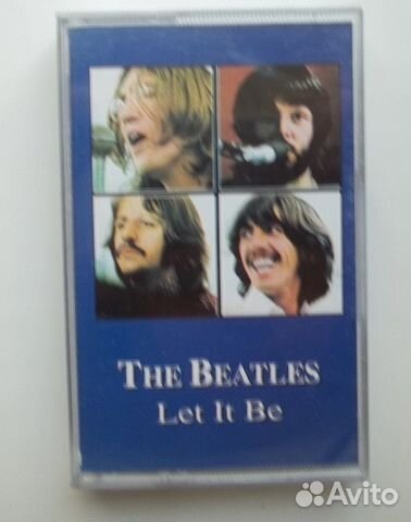 Аудиокассета The Beatles Let it be