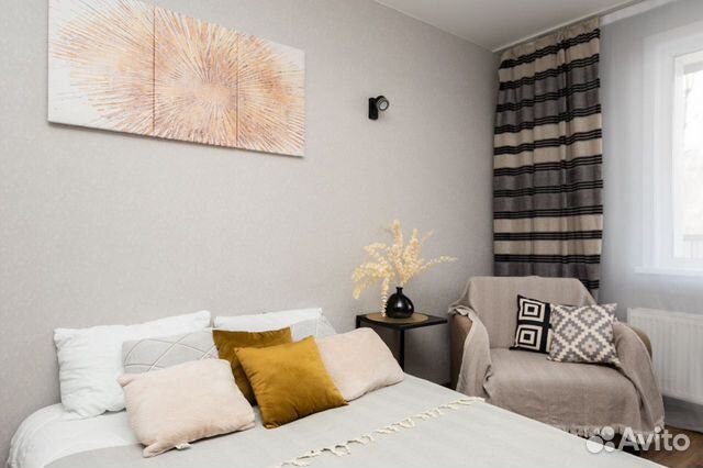 

Квартира-студия, 35 м², 2 кровати