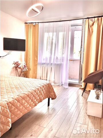 

1-к. квартира, 32 м², 2 кровати