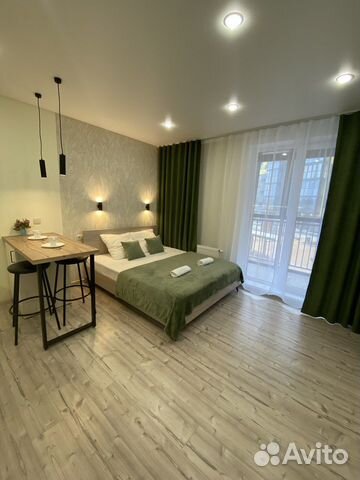 

Квартира-студия, 28 м², 1 кровать
