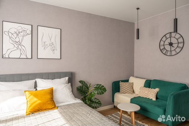 

1-к. квартира, 35 м², 2 кровати