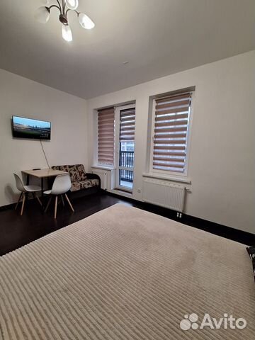 

Квартира-студия, 28 м², 2 кровати