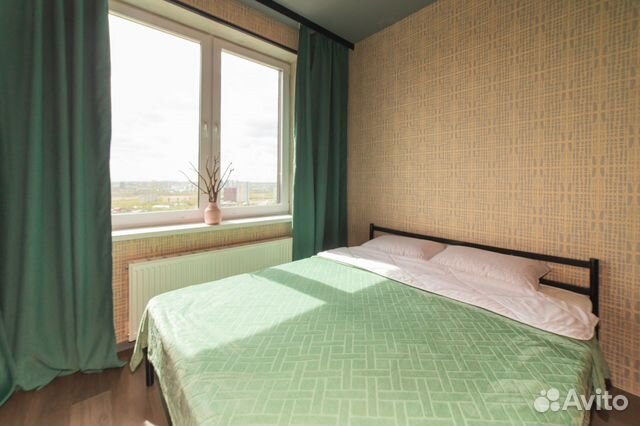 

Квартира-студия, 28 м², 2 кровати