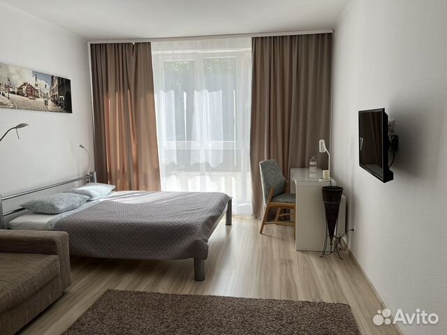 

1-к. квартира, 40 м², 2 кровати