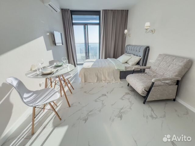

Квартира-студия, 25 м², 2 кровати