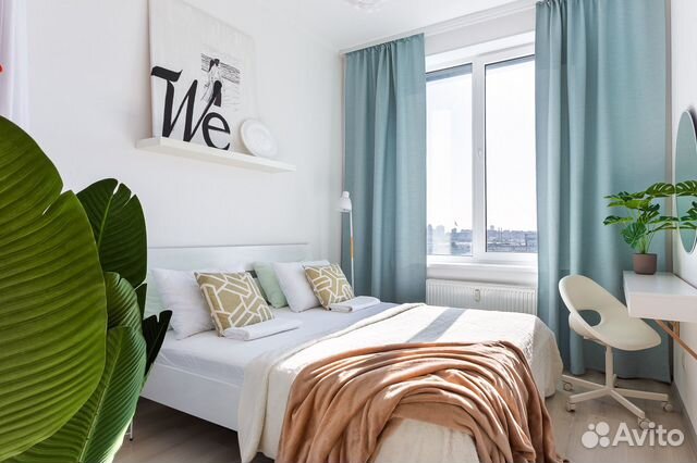 

1-к. квартира, 36 м², 2 кровати