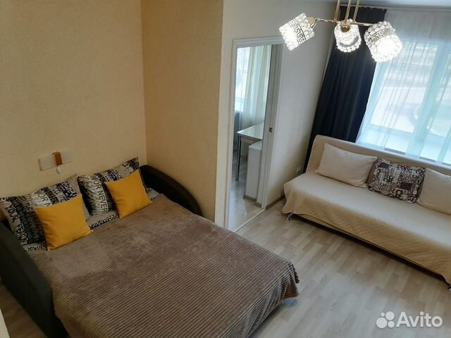 

1-к. квартира, 32 м², 2 кровати