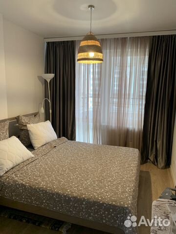 

1-к. квартира, 34 м², 2 кровати