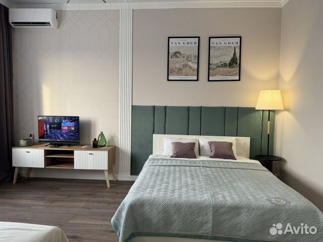 

Квартира-студия, 36 м², 2 кровати
