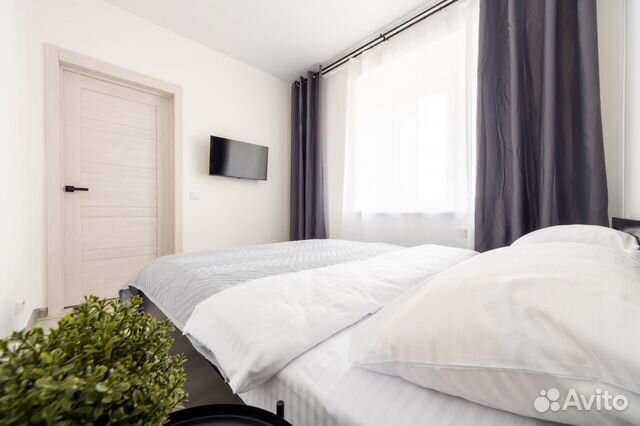 

1-к. квартира, 43 м², 2 кровати