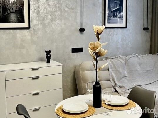 

Квартира-студия, 30 м², 2 кровати
