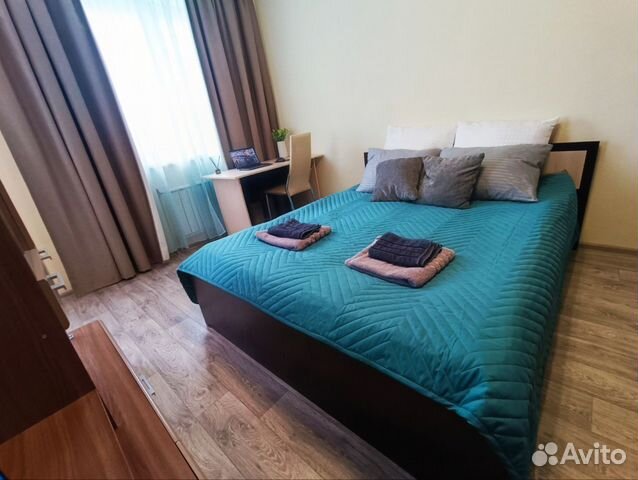

1-к. квартира, 45,6 м², 2 кровати