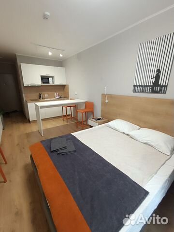 

Квартира-студия, 23 м², 1 кровать