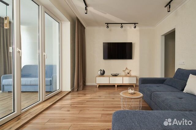 

1-к. квартира, 58,3 м², 2 кровати