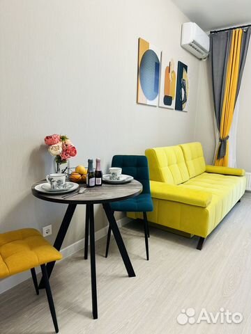 

Квартира-студия, 27 м², 2 кровати