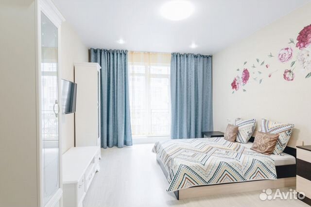 

1-к. квартира, 50 м², 2 кровати