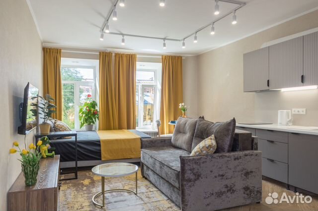 

Квартира-студия, 26 м², 2 кровати