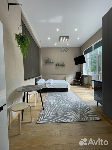 

Квартира-студия, 29 м², 3 кровати
