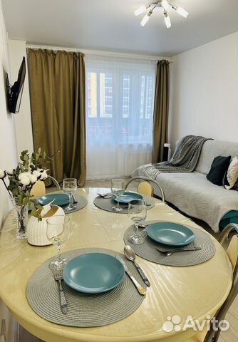 

2-к. квартира, 42 м², 2 кровати