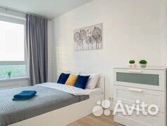 

1-к. квартира, 55 м², 2 кровати
