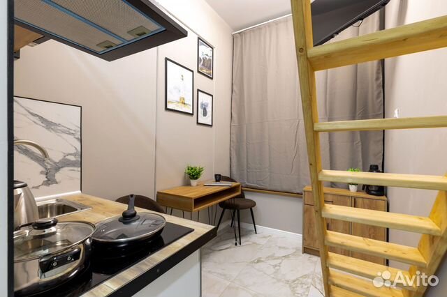 

Квартира-студия, 14 м², 1 кровать