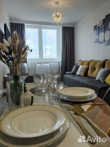 

1-к. квартира, 39 м², 2 кровати