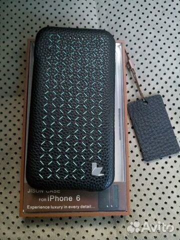 Премиальный кожаный чехол для iPhone 6