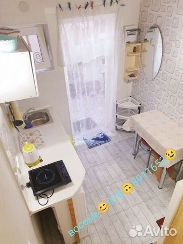 

Квартира-студия, 15 м², 1 кровать